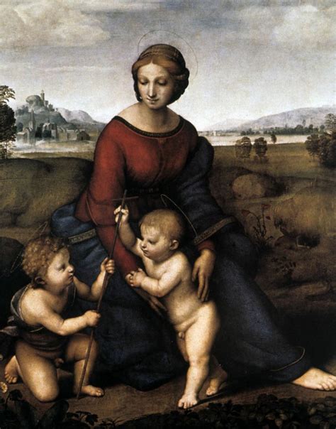 madonna of the meadow.